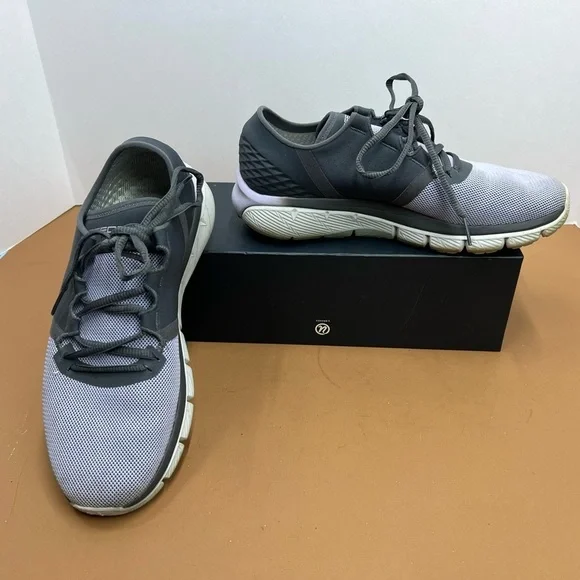 Under Armour athletic shoes, lavender and gray color, size 8.5 - Picture 2 of 7